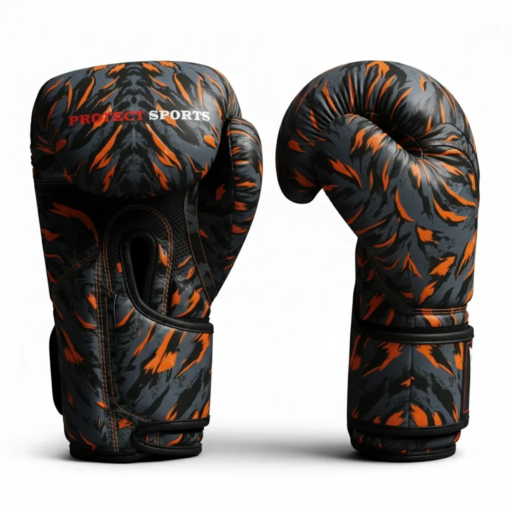 Customized Boxing Gloves UV Printed