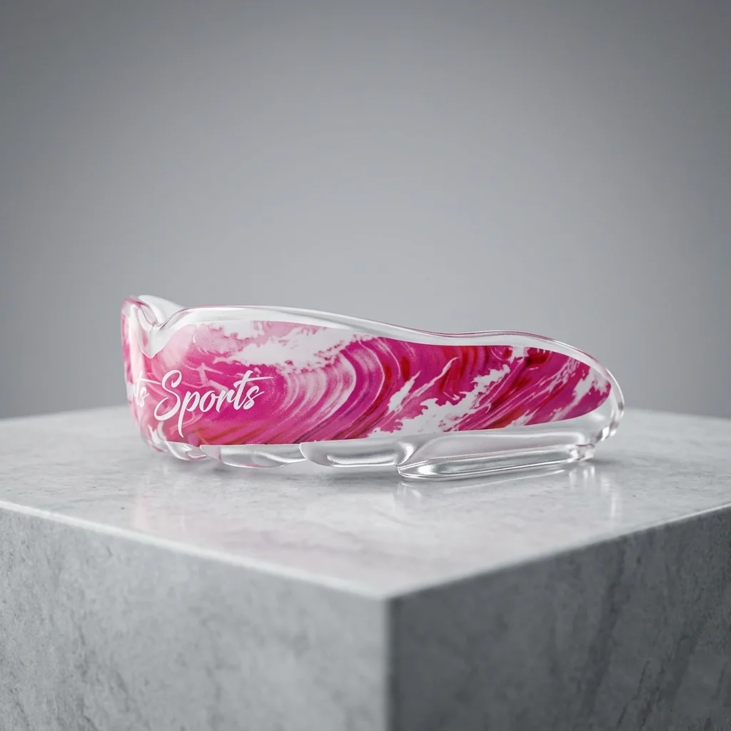 Customized Mouth Guard Double Layer with Your Logo - Image 3