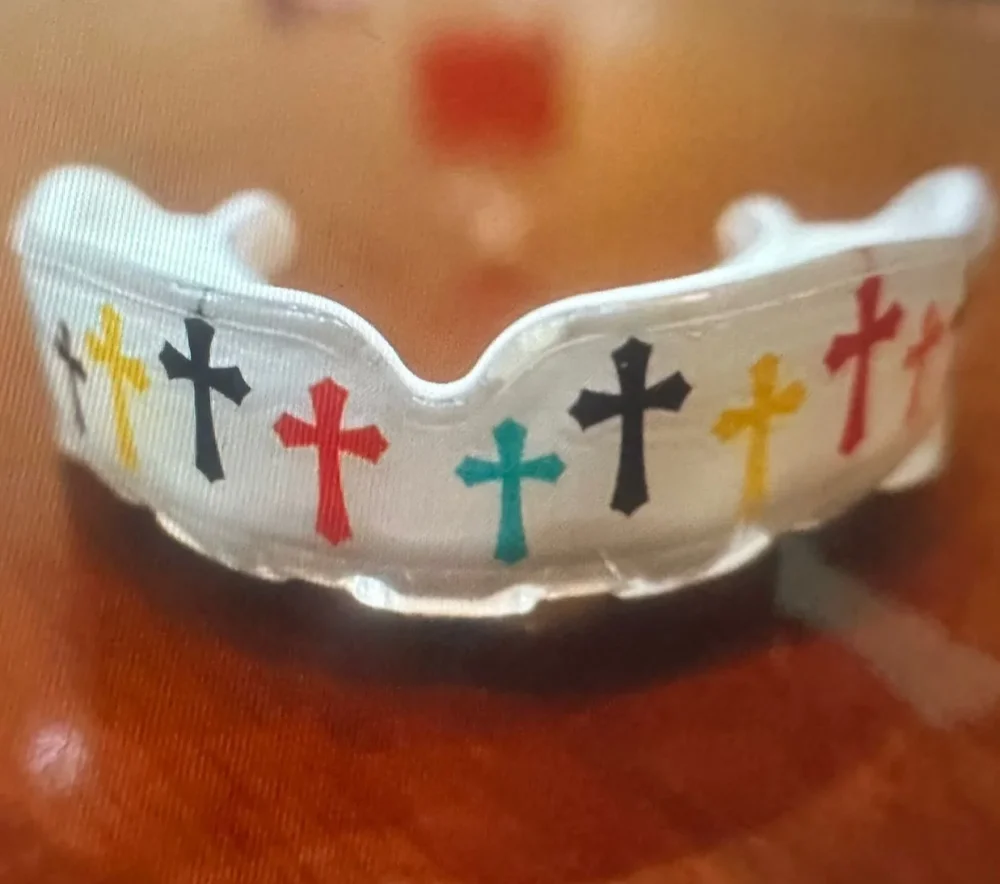 Customized Mouth Guard Double Layer with Your Design